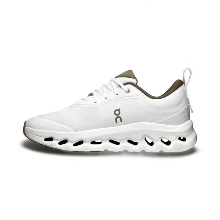 AEROLUX Cloud-Cushion Runner – White & Khaki