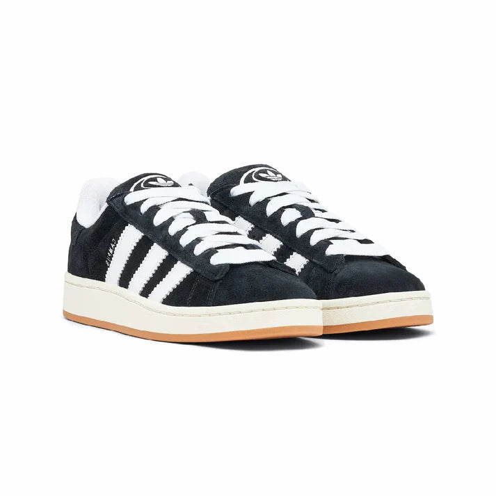 RetroCampus 00 Low – Black Suede Heritage Trainer