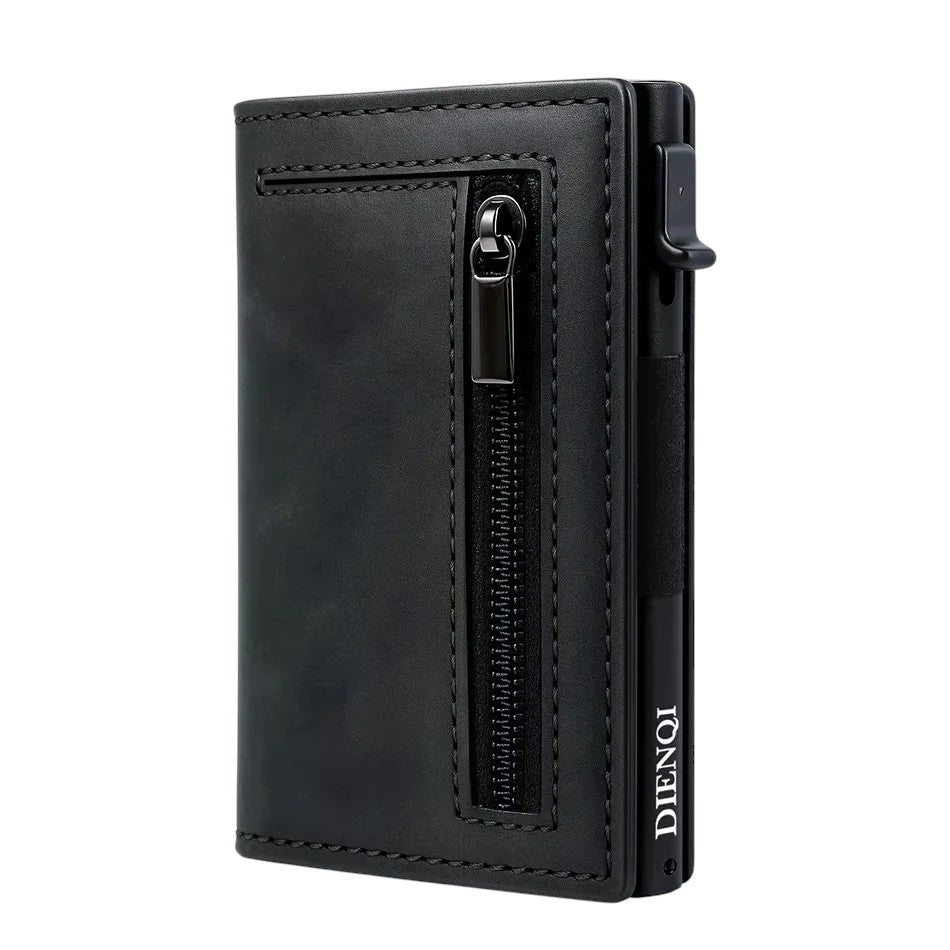Carbon Fiber RFID Wallet – Slim Credit Card Holder for Men with Theft Protection