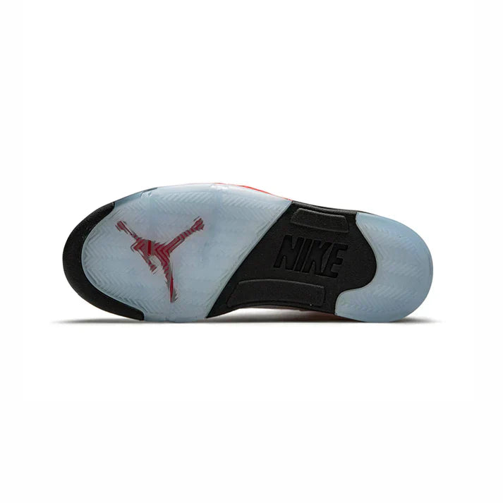 Crimson Apex – Silver Crest Air-Cushion High-Top Sneaker