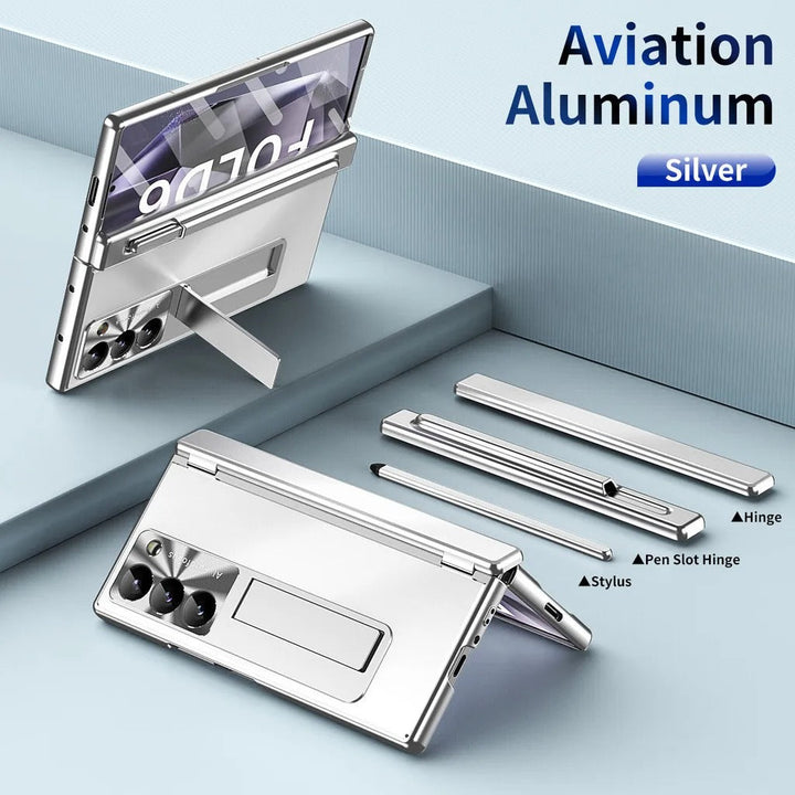 AlloyGuard® - Galaxy Z Fold Aluminum Pen Holder Case