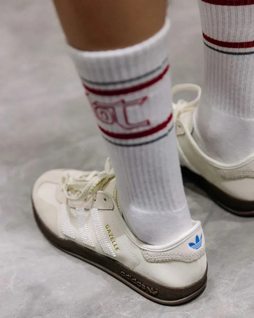 Cielero Classic Indoor – Off-White Gum Retro Trainer