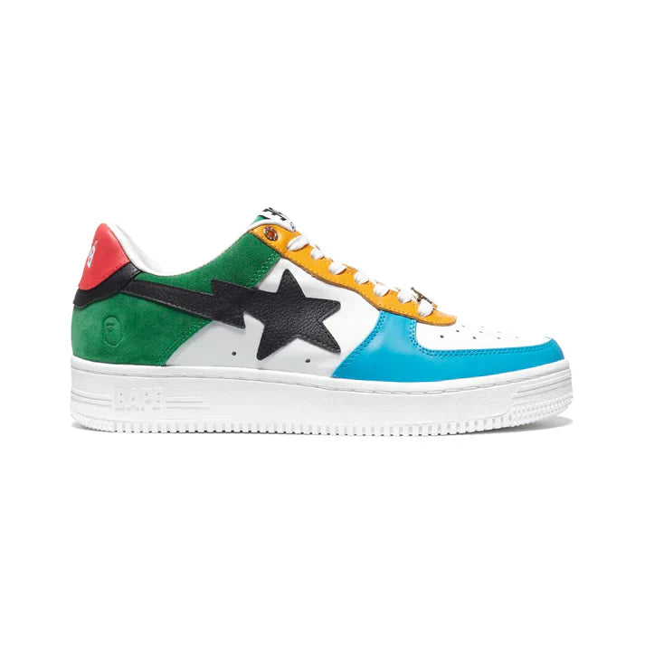VYRA Atlas Low – Multicolor Retro Court Leather Sneaker