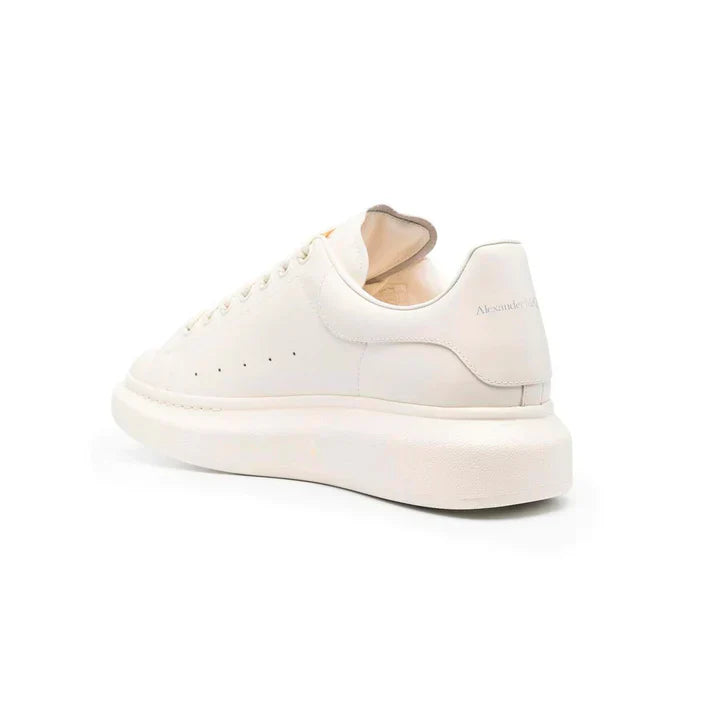 AERION Crest Lift – Triple White Minimalist Oversized Sole Sneaker