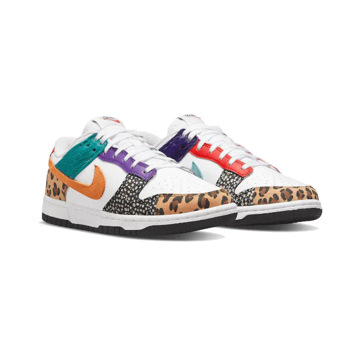 Multi-Color Safari Court Sneaker | Savora WildPatch™