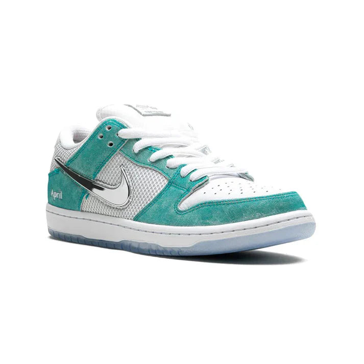 Teal Suede & Mesh Skate Sneaker | Veyra GlideSkate™