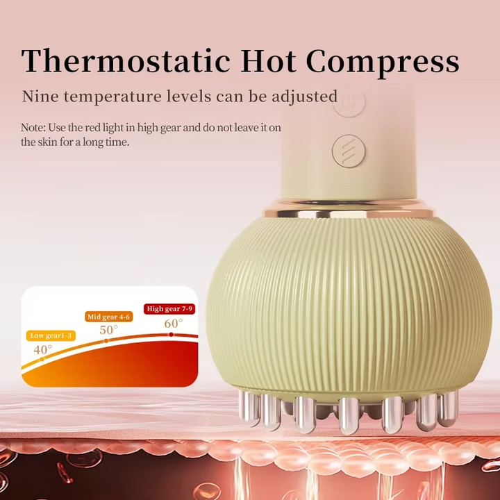 Handheld Body Massager – Anti-Cellulite & Lymphatic Drainage with Heat & Vibration