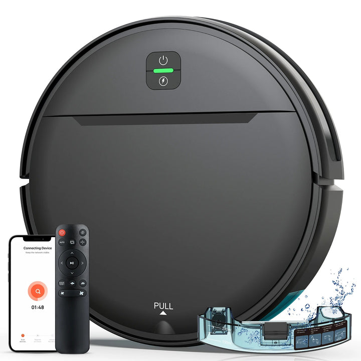 CleanBot™ – Smart Self-Emptying Robot Vacuum Cleaner