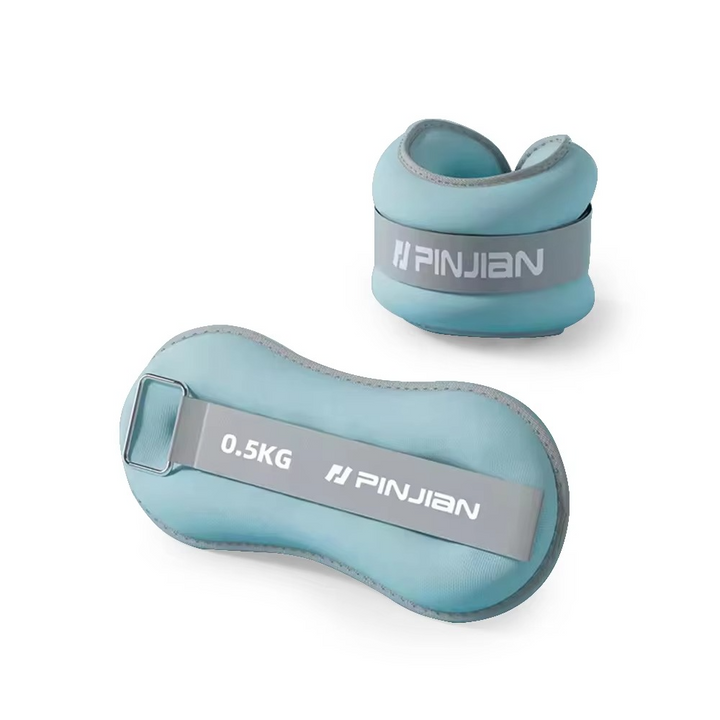 Soft Ankle Weights 2PCS – Adjustable Non-Slip Fitness Weights for Yoga & Training