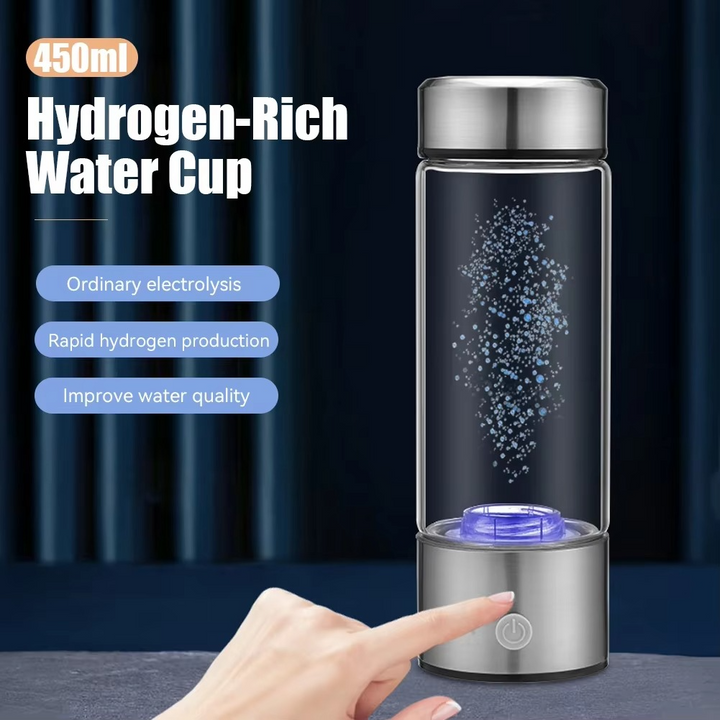 Hydrogen Water Bottle – Portable Hydrogen Generator for Healthy Hydration | USB