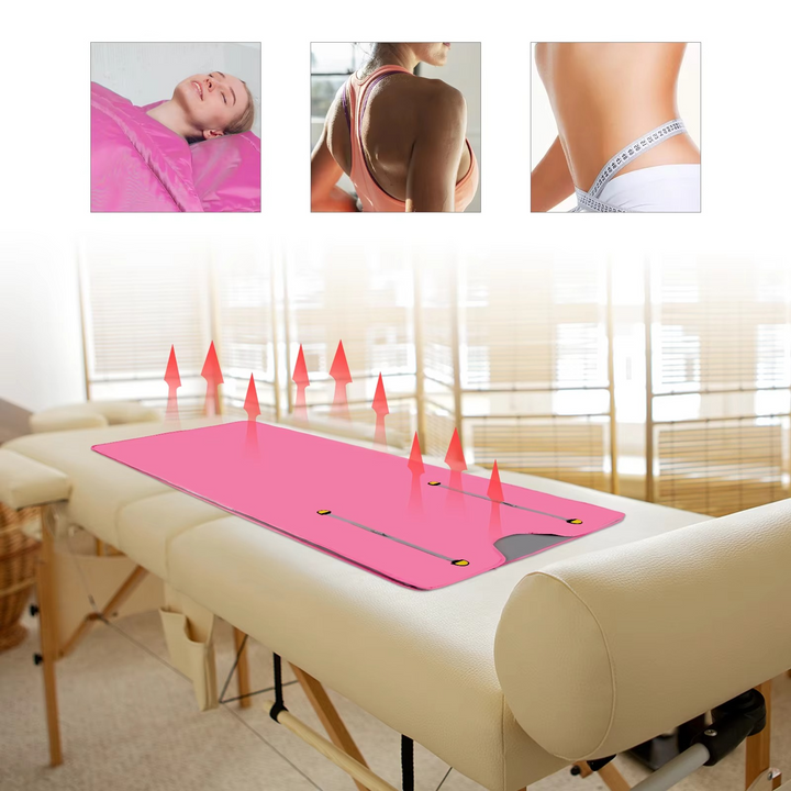 Portable Infrared Sauna Blanket – Home Heating Detox & Relaxation Zipper Design