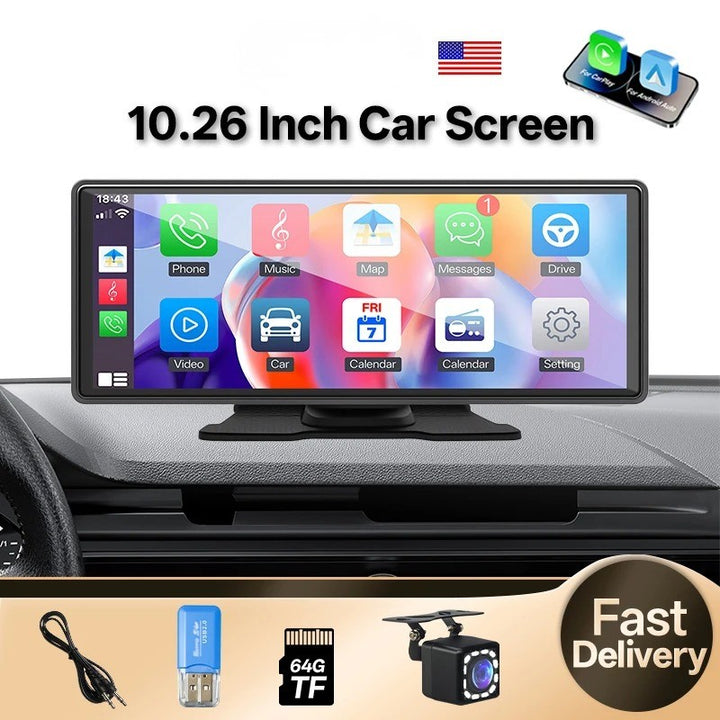 DriveSync™ – 2025 Wireless CarPlay & Android Auto Smart Display