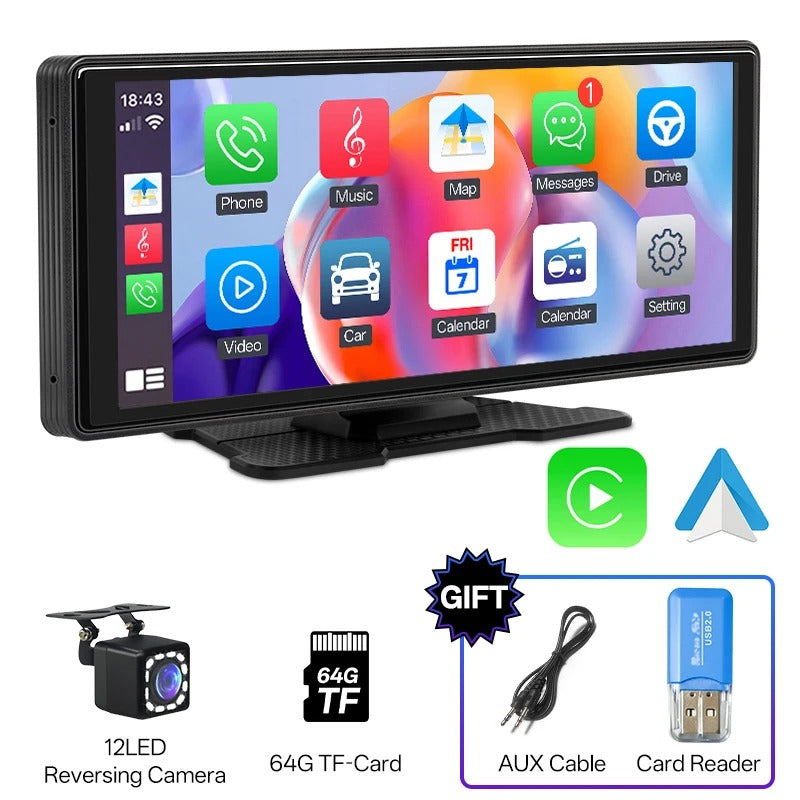 DriveSync™ – 2025 Wireless CarPlay & Android Auto Smart Display