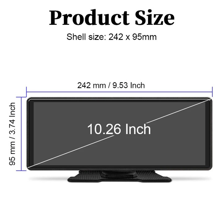 DriveSync™ – 2025 Wireless CarPlay & Android Auto Smart Display