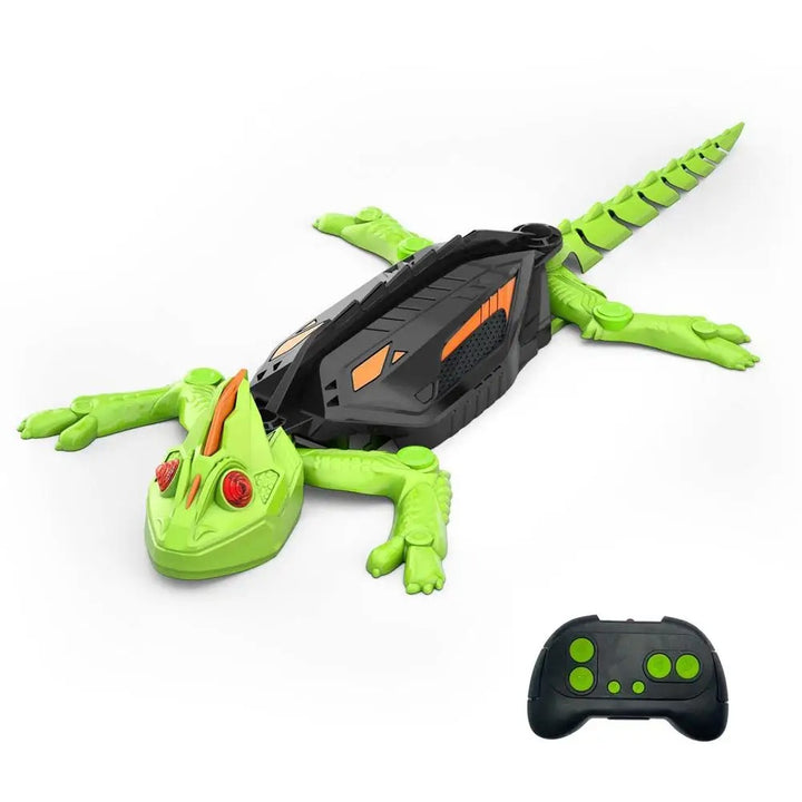 Geckotron™ – Wall-Climbing Remote Control Gecko Toy with LED Eyes