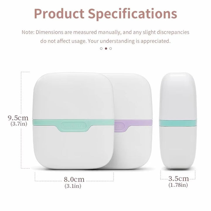 Double-Head Ice Roller – Cooling Facial & Head Massage Tool | Puffiness Relief