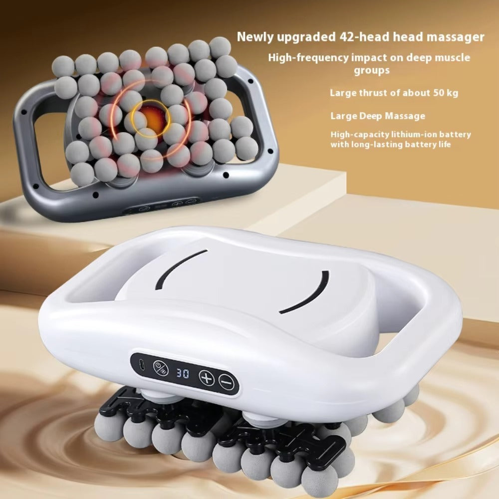 Electric Fascia Massager – 48-Head Deep Tissue Muscle Relaxation Gun