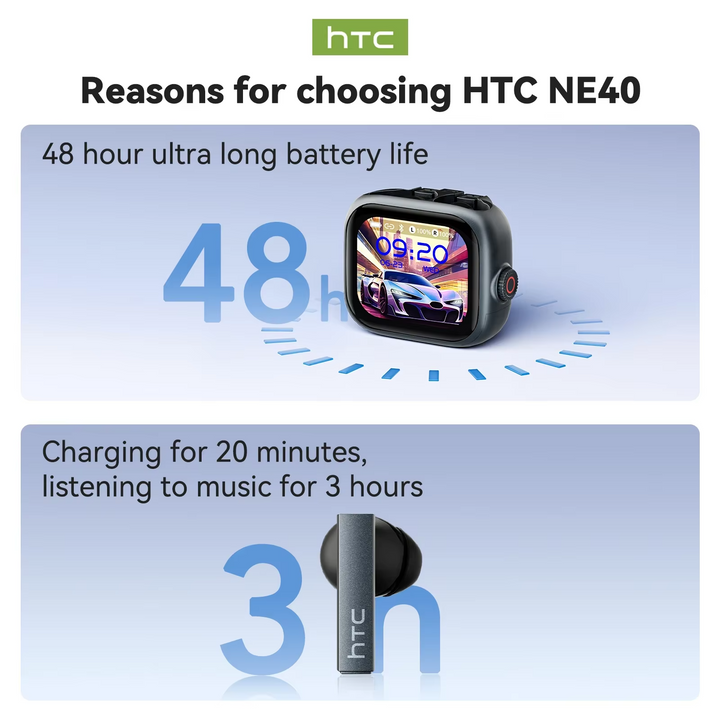 Wireless Bluetooth 5.4 Earphones – Waterproof Hi-Fi Sound with LED Display & Mic