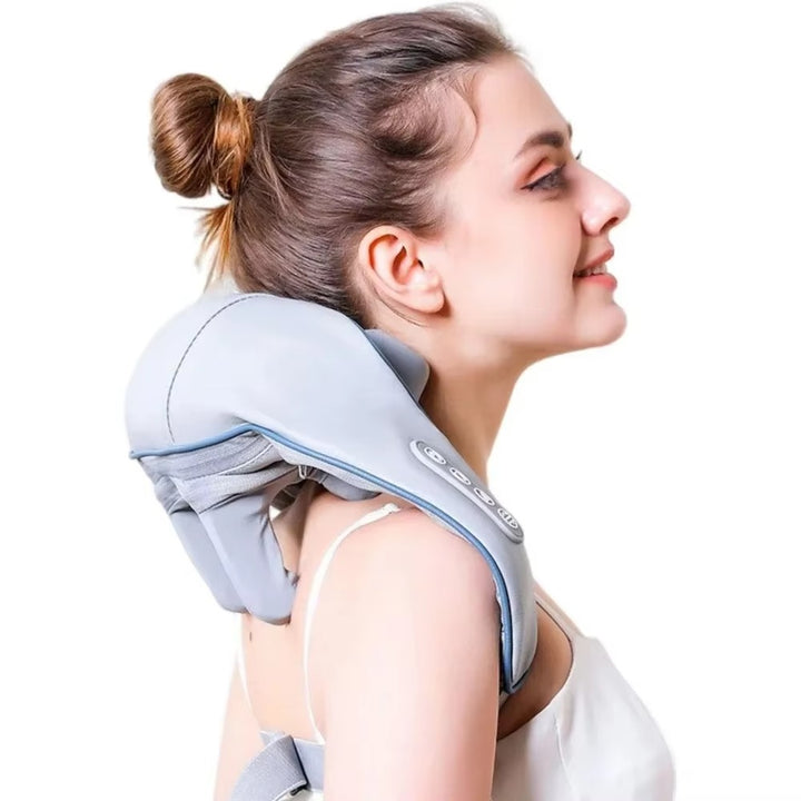 Electric Massage Shawl – 3D Kneading Heated Neck & Shoulder Relaxation Device