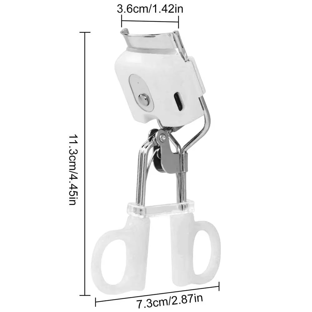 Electric Heated Eyelash Curler | Long-Lasting Thermal Lash Lift | Portable USB