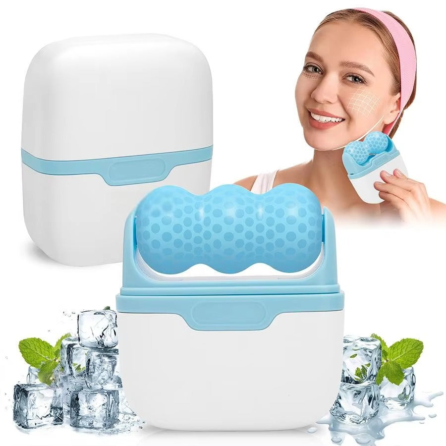 Double-Head Ice Roller – Cooling Facial & Head Massage Tool | Puffiness Relief