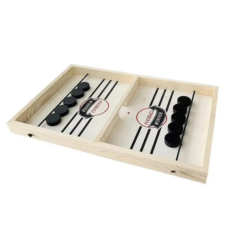 Fast Sling Puck Board Game – Parent-Child Interactive Foosball Table Game