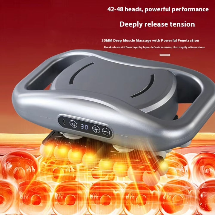 Electric Fascia Massager – 48-Head Deep Tissue Muscle Relaxation Gun