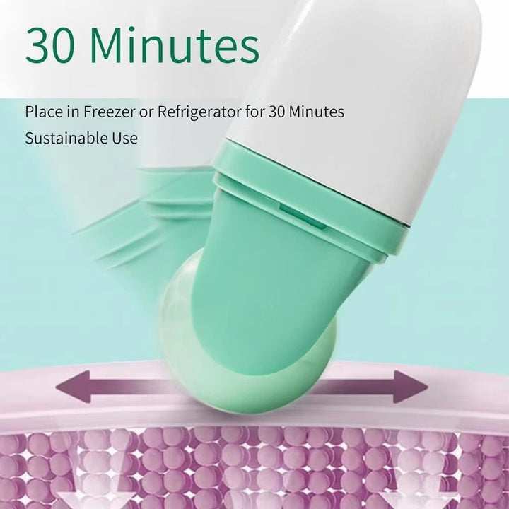 Double-Head Ice Roller – Cooling Facial & Head Massage Tool | Puffiness Relief