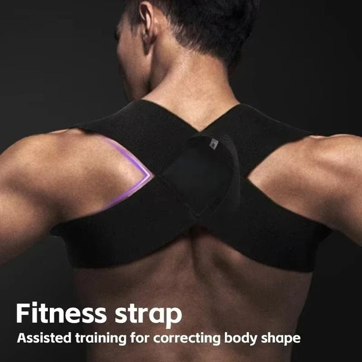 Back Posture Corrector – Adjustable Spine & Shoulder Support Belt for Alignment