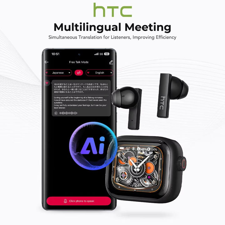 Wireless Bluetooth 5.4 Earphones – Waterproof Hi-Fi Sound with LED Display & Mic