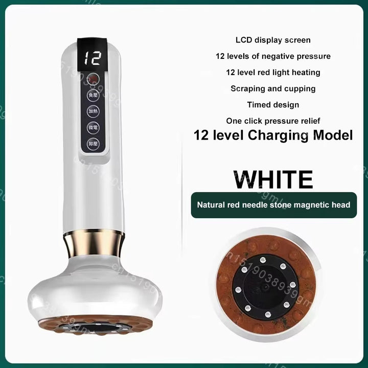 Electric Cupping Massager – Heating Vacuum Therapy & Fat Burner | Body Relaxation