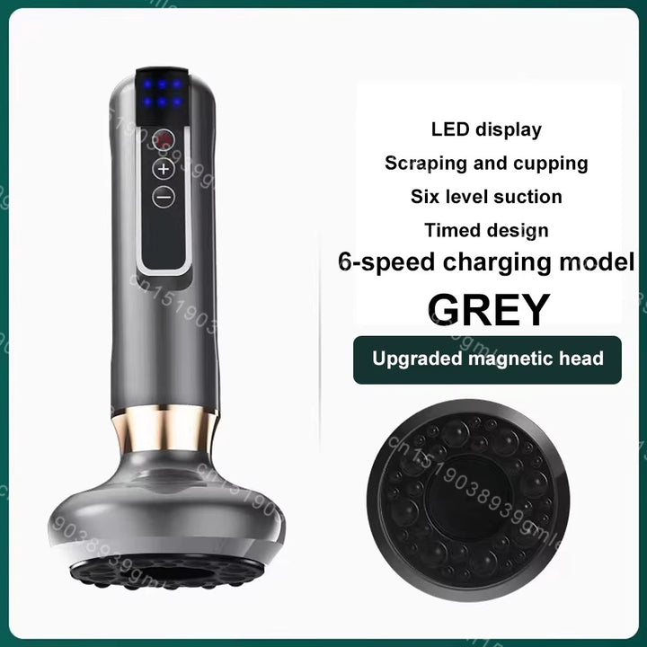 Electric Cupping Massager – Heating Vacuum Therapy & Fat Burner | Body Relaxation