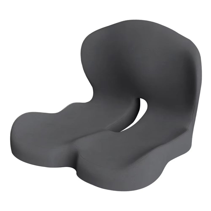 Memory Foam Seat Cushion with Back Support | Ergonomic L-Shaped Chair Comfort