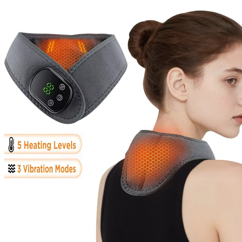 Electric Hand & Foot Massager – Heated Vibration Therapy Wrap for Pain Relief