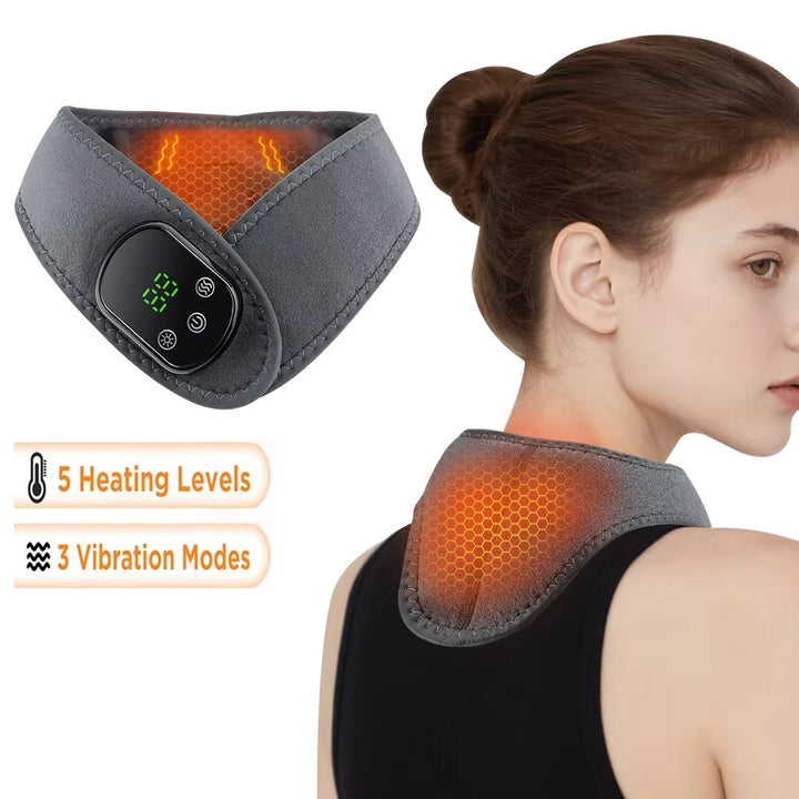 Electric Hand & Foot Massager – Heated Vibration Therapy Wrap for Pain Relief