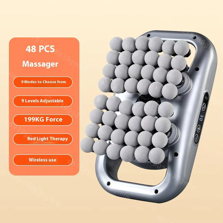 Electric Fascia Massager – 48-Head Deep Tissue Muscle Relaxation Gun