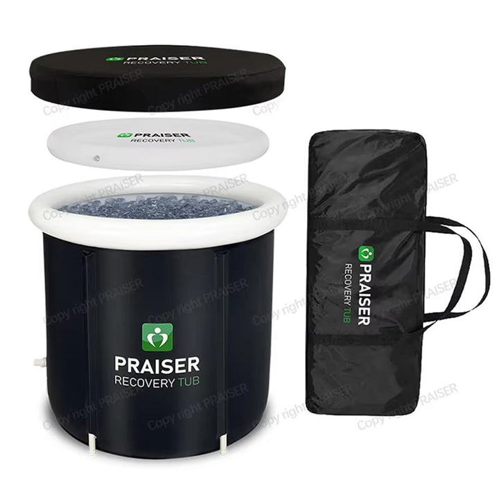 Foldable Ice Bath Tub – Portable Cold Plunge Barrel for Muscle Recovery | Inflatable