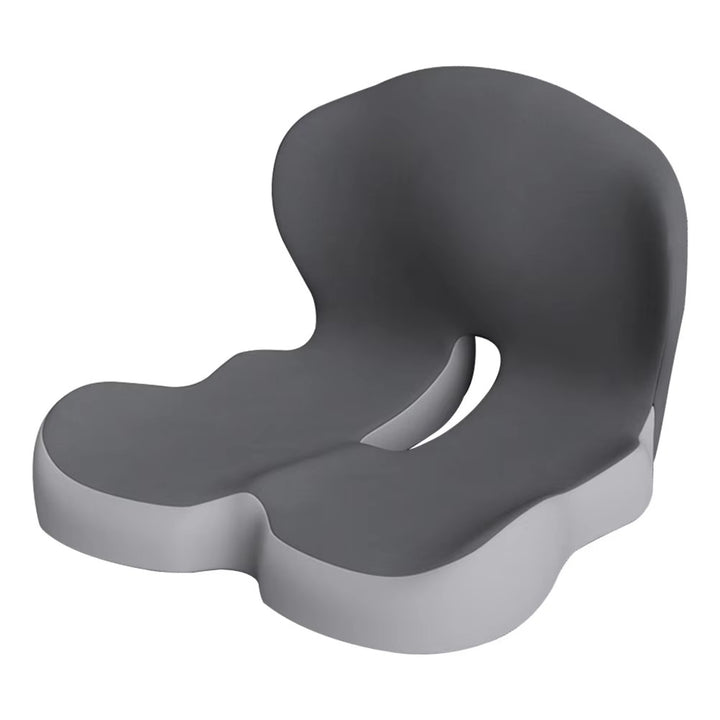 Memory Foam Seat Cushion with Back Support | Ergonomic L-Shaped Chair Comfort
