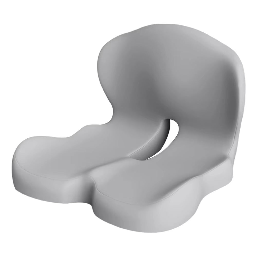 Memory Foam Seat Cushion with Back Support | Ergonomic L-Shaped Chair Comfort