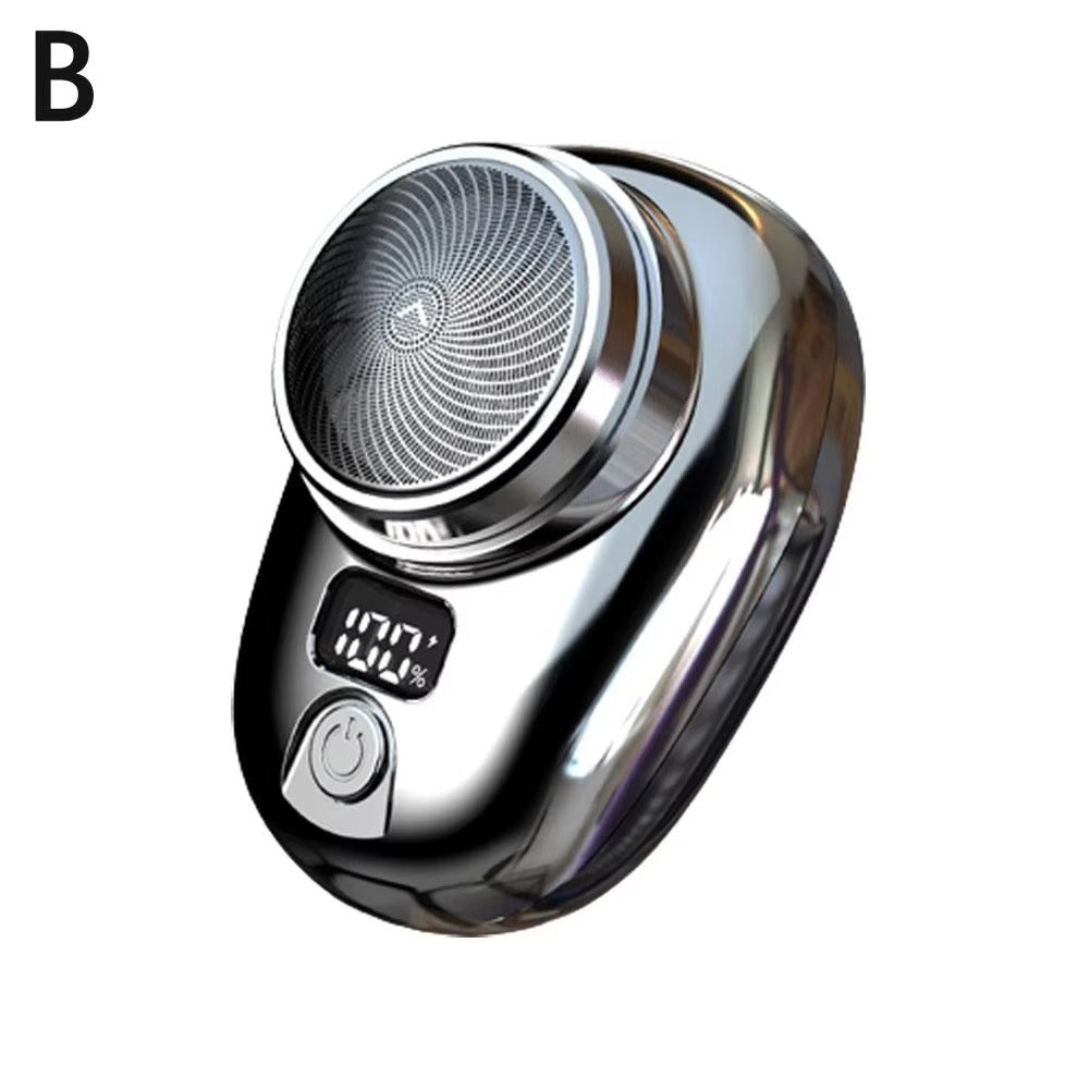 Mini Electric Travel Shaver – Portable Rechargeable Beard Razor for Men