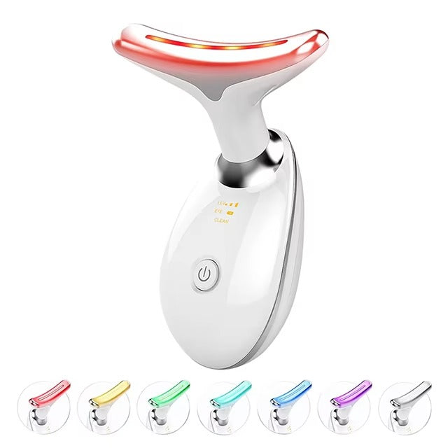 7-Color LED Facial Massager – Skin Tightening & Anti-Wrinkle Lift Device