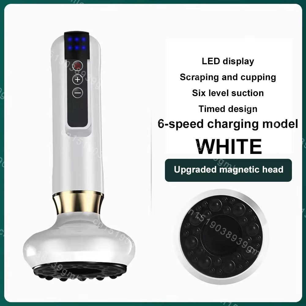 Electric Cupping Massager – Heating Vacuum Therapy & Fat Burner | Body Relaxation